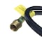 Mr. Heater Mr. Heater 3/8 in. D X 3/8 in. D X 22 in. L Brass/Plastic Hose Assembly F273716 - alternate 2